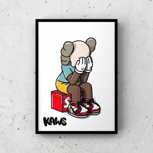 【KAWS】カウズ・ アートポスター　5