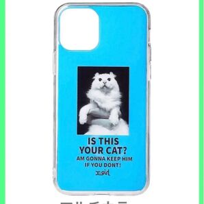 iPhone 11 ケース 猫ケース マルチカラー iPhoneケース 携帯ケース