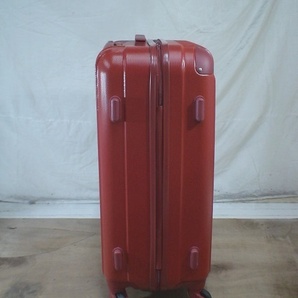 3806 赤 TSAロック付 ダイヤルロック付 スーツケース キャリケース 旅行用 ビジネストラベルバックの画像4