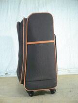 3908　ATSUKI ONISHI　茶色　スーツケース　キャリケース　旅行用　ビジネストラベルバック_画像2