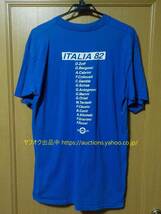 ヴィンテージ Tシャツ【即決送料無料】matthews trick 1982 スペインW杯決勝 1982 イタリア代表 タルデッリの雄叫びゴール歓喜の疾走 449-3_画像2