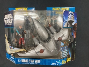 STARWARS スターウォーズ フィギュア NABOO STAR SKIFF WITH ANAKIN SKYWALKER 3.75インチ HASBRO アナキン THE CLONE WARS