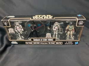 STARWARS スターウォーズ フィギュア AMBUSH AT STAR TOURS 3.75インチ HASBRO ダースベイダー ボバフェット トルーパー