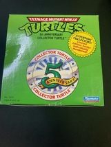 TEENAGE MUTANT NINJA TURTLES タートルズ フィギュア 5TH ANNIVERSARY COLLECTOR TURTLE レオナルド 新品未開封 当時品_画像4