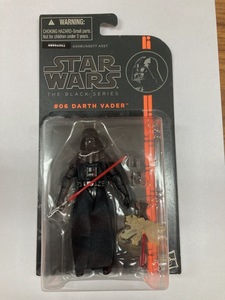 STARWARS スターウォーズ フィギュア THE BLACK SERIES #6 DARTH VADER 3.75 ダース・べイダー 新品未使用　ブラック HASBRO