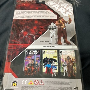 STARWARS スターウォーズ フィギュア コミックパック#3 キャッシークトルーパー ウーキーウォリアー COMIC PACKS KASHYYYK TROOPER の画像2