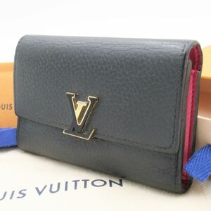 ルイヴィトン　LV Louis Vuitton ポルトフォイユカプシーヌコンパクト　三つ折り財布　C05-0230818