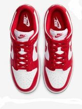 【新品未使用27.5cm】Nike Dunk Low SP White and University Redナイキ ダンク ロー SP ホワイト アンド ユニバーシティレッド_画像2