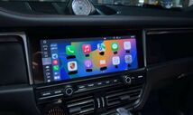 フルスクリーン◆ポルシェ マカン 971パナメーラ 9Y0カイエン 718ケイマン ボクスター Apple Carplay 後期フルスクリーン コーティング_画像6