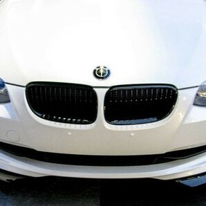 BMWカスタム オールブラックエンブレム2点セット /ボンネットバッチ/トランクバッチ/エンジンフードマーク/E28/E30/E32/E34/E36/E38/E46の画像6