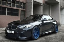 ◆BMW F87M2用MTCデザインサイドステップセット/サイドスカート/サイドシル/サイドスカットル/本物カーボン/クロスカーボン/M2/F87_画像1