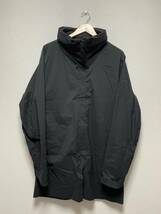 美品☆[DESCENTE ALLTERRAIN] 19SS 定価61,600 PRIMEFLEX STACK HOODED COAT ストレッチ スタンドカラーロングコート XO DAMNGC42 メンズ_画像1