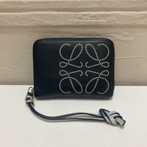 LOEWE ロエベ アナグラム ミニウォレット 箱付き コインケース【代官山09】_画像2