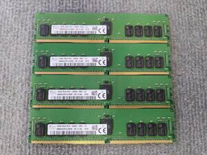 16GB 4枚セット 計64GB SK hynix HMA82GR7CJR8N-VK 16GB 2Rx8 PC4-2666V RDIMM Lenovo