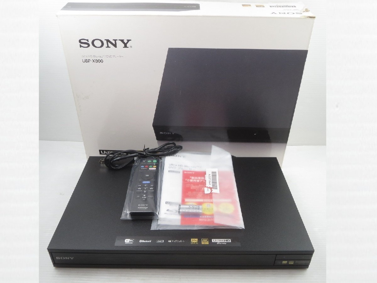 SONY UBP-X800 オークション比較 - 価格.com