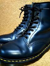 【Dr.MARTENS】ドクターマーチン 1460 8ホールブーツ UK10(29cm ) 8EYE BOOT スムースレザー ネイビー 国内正規品【美品】_画像1