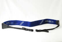 ☆MINOLTA ミノルタ ENJOY PHOTO LIFE カメラ ストラップ エンジョイ フォトライフ 紺色(ブルー)×灰色(グレー) Camera strap☆_画像3