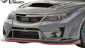 【M's】スバル インプレッサ WRX STI GVB (2007y-2014y) VARIS Ultimate フロントバンパー Ver.2 バリス FRP+CARBON エアロ VASU-151