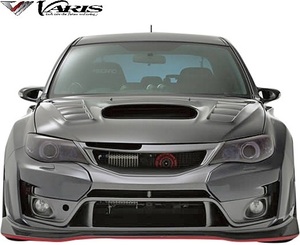 【M's】スバル インプレッサ WRX STI GVB (2007y-2014y) VARIS Ultimate フロントバンパー Ver.2 ／／ バリス FRP 未塗装 エアロ VASU-152