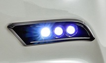 【M's】 マツダ CX-5 KFEP KF5P KF2P (H29.02-) Admiration Belta LED スポットKIT 3連 未塗装 アドミレイション ベルタ エアロ 外装_画像2