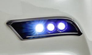 【M's】MAZDA CX-5 KFEP KF5P KF2P (H29.02-) Admiration Belta 3連 LED スポットKIT 未塗装 アドミレイション ベルタ エアロ パーツ 社外