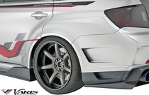 【M's】SUBARU IMPREZA WRX STI GVB/GVF (2007y-2014y) VARIS ワイド リアフェンダー 9pcs FRP 未塗装 バリス エアロパーツ VASU-192_画像1