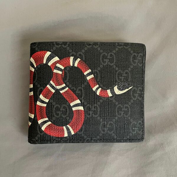 GUCCI キングスネーク　財布　折り財布