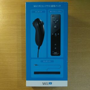 Wiiリモコンプラス追加パック KURO Wiiリモコン ヌンチャク センサーバー Nintendo WiiU