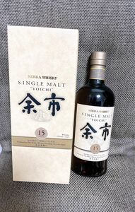 送料込　新品未開封　ニッカ　余市　15年　45度　700ｍｌ　箱付 NIKKA ニッカ余市 シングルモルトウイスキー 箱付き 