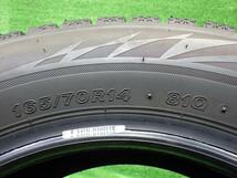 中古 ブリヂストン タイヤ 冬 165/70R14 4本 2022年 VRX2_画像7