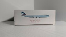 1/400 キャセイパシフィック航空 Cathay Pacific Airlines BOEING 747-8F ヤフオク出品　_画像2