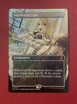 MTG 息詰まる徴税　コンフェッティFoil 英語　エルドレインの森_画像1