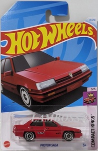 2024 #041 ホットウィール Proton Saga プロトンサーガ Hot Wheels Compact Kings 3/5 NEW 日本未発売