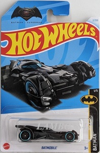 2024 #002-1 ホットウィール Batmobile バットモービル Batman バットマン Hot Wheels Batman 1/5