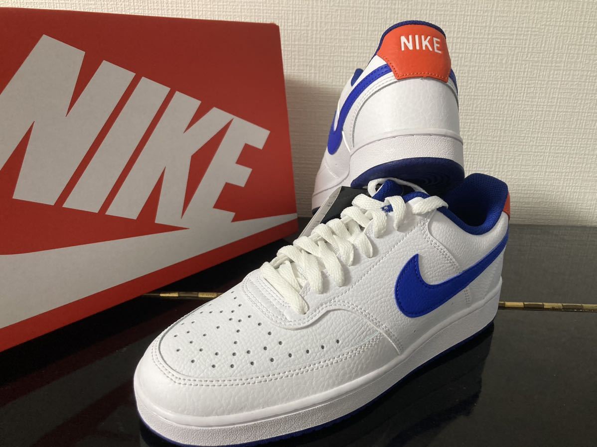 365日出荷 NIKE ナイキ スニーカー 24.5cm 青x白x赤 【古着】 | www