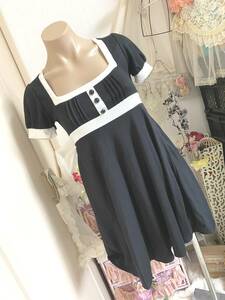  lady's M size : Cecil McBee [CECIL McBEE] puff sleeve * tunic One-piece : black regular price :5,700 tax 