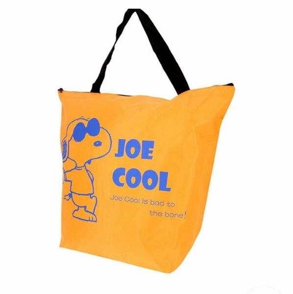 スヌーピー　joe cool ジョークール　ビッグサイズ　トートバッグ　エコバッグ