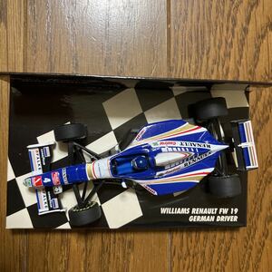 ミニチャンプス 1/43 ウィリアムズ FW19 ジャーマンドライバ-（フィレンツェン）