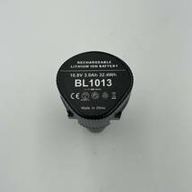 (B) マキタ BL1013 互換 バッテリー 1個 稼働時間 2.3倍 10.8v 3.0Ah makita 大容量　BL1014 194550-6 194551-4 DF030D DF330D 対応_画像7