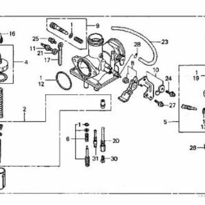 JA03 燃料コック 送料300円～ 純正 CD125T フューエルコック ASSY ベンリィ MD ガソリンコック 新品 タンクコック cd125 .kcpの画像4