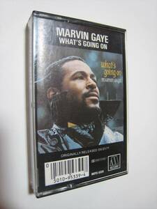 【カセットテープ】 MARVIN GAYE / WHAT'S GOING ON US版 マービン・ゲイ ホワッツ・ゴーイン・オン 愛のゆくえ