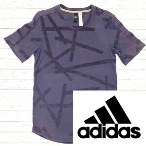 【adidas climalite】アディダス　ランニングウエア　Tシャツ(L)