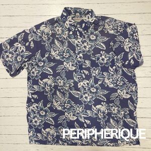 値下げ！【PERIPHERIQUE】ぺリフェリック　アロハシャツ　カジュアル