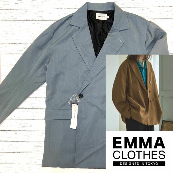 新品未使用【EMMA CLOTHES】エマクローズ　テイラードジャケット