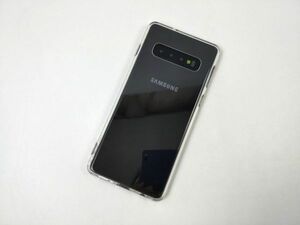 Galaxy S10 SC-03L SCV41用 クリアケース カバー ハイブリッド PC+TPU 透明