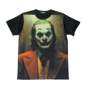 映画 ジョーカー Joker アーサー ピエロ アメリカ お笑い 名作 ハリウッド ストリート系 デザインTシャツ メンズ 半袖 ★tsr0915-blk-m