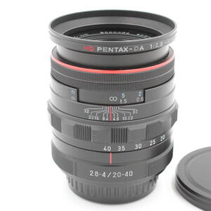 ★新品級★ PENTAX ペンタックス HD PENTAX-DA 20-40mmF2.8-4ED Limited DC WR ブラック