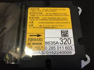  Mitsubishi 8635A163 air bag computer ECU repair does. with guarantee air bag AB2862