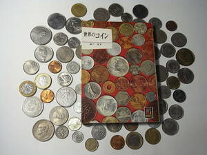  old . good . era. [ world. coin ]1972& old world coin 62 pieces set!* world 120ka country explanation main calendar year calculating table each country passing list * new work comic story. data possible!