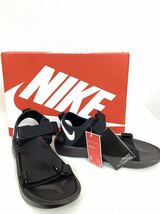 【未使用】NIKE ナイキ VISTA SANDAL BLACK/WHITE-BLACK NOIR/NOIR/BLANC 26㎝箱付き サンダル#11674_画像1